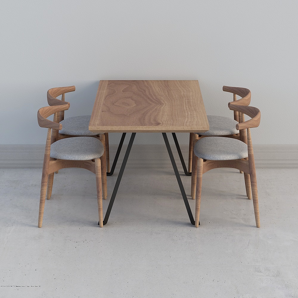 4-Seater Dining Set