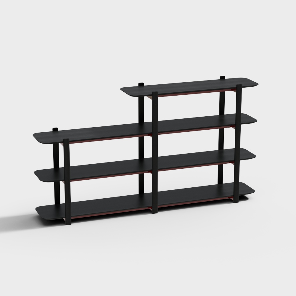 Scaffale nero 92-572