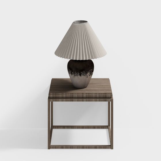 Unique 3D Model Lamp Table Set