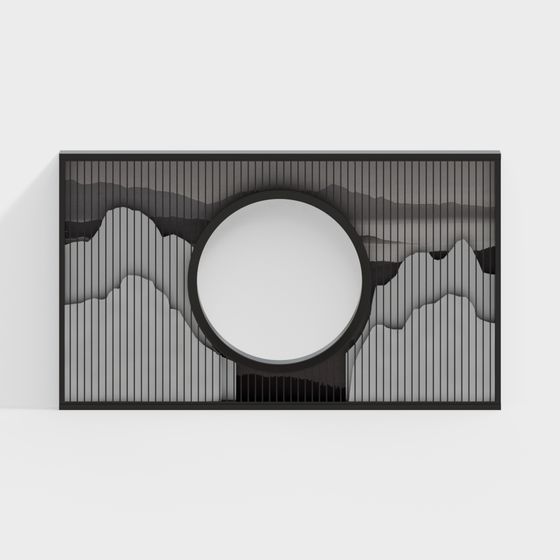 Futuristic Mirror 3D model for Creative Projects