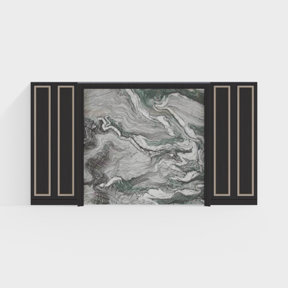 New Chinese-style Background Wall