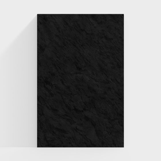 Mysterious Dark Stone Wall 3D model