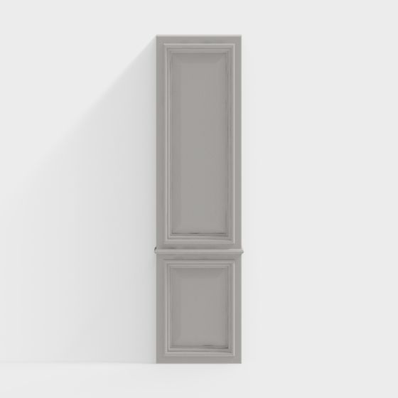 Sophisticated 3D Door Panel Model for Creative Projects