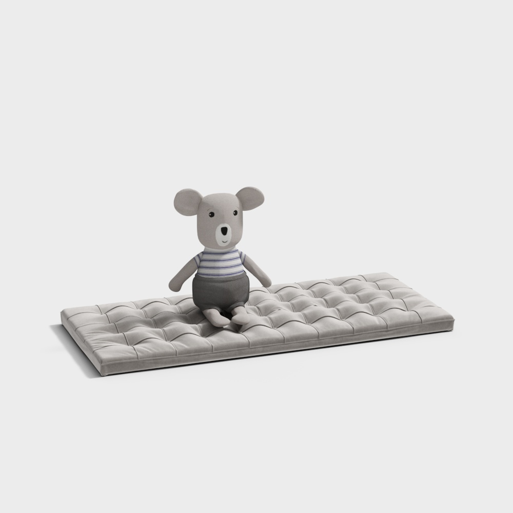 Cojín moderno para ventana en ángulo