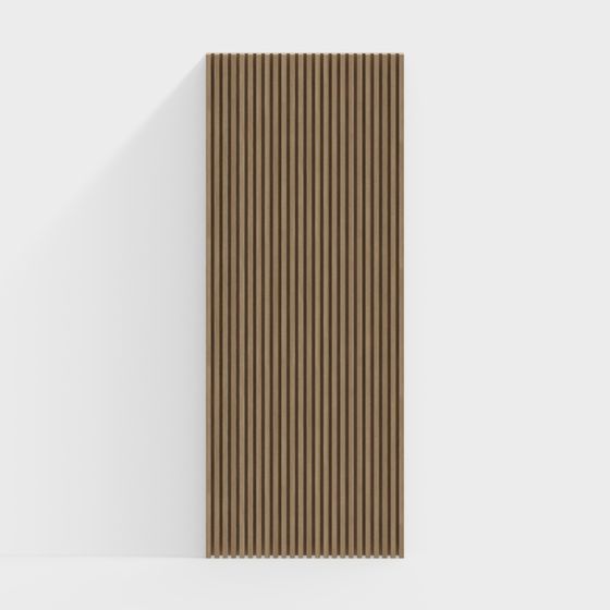 Stylish Corrugated Panel 3D model