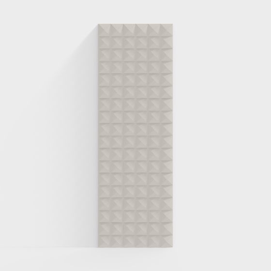 Stylish Low-Poly Geometric 3D Model