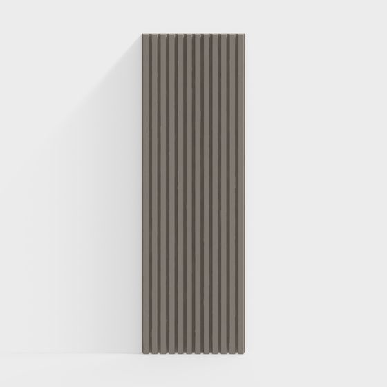 Beige Grill Guard Panel 3D Model for Wall Decoration