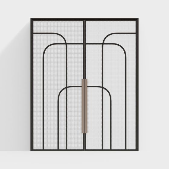 City Gate Low-Poly 3D Model