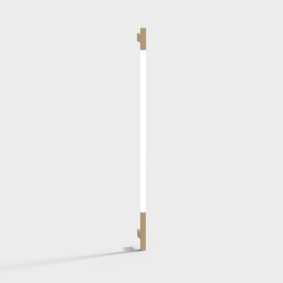 Minimalist Coat Rack 3D model