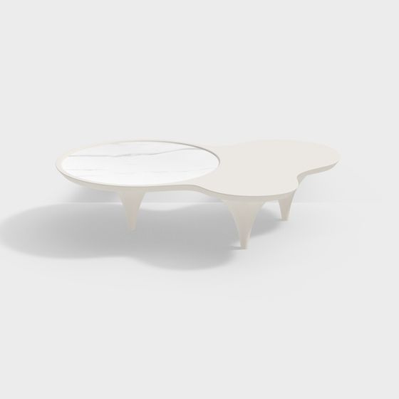 Streamline Coffee Table 3D model