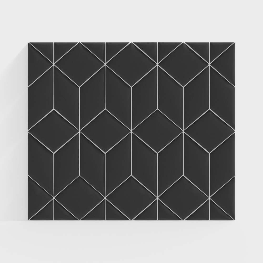 Parete di fondo in pacchetto morbido moderno