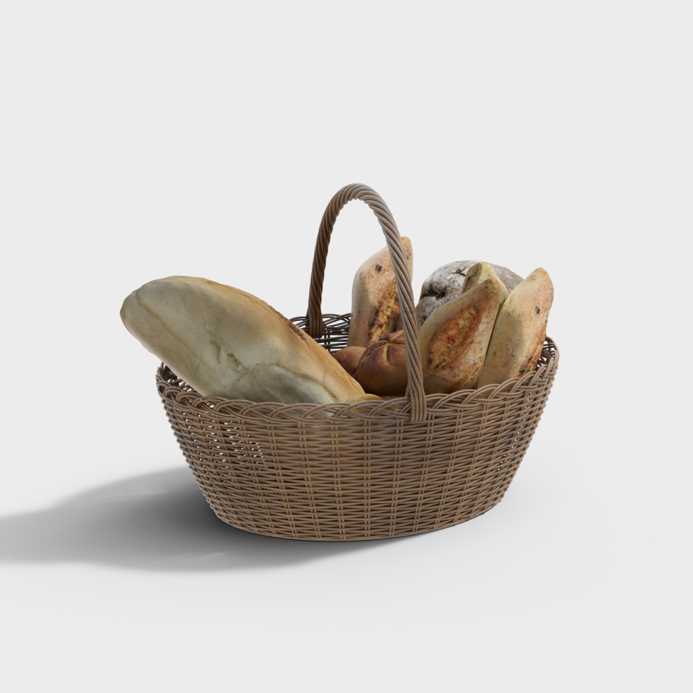 Bread and Baguette Combination Basket