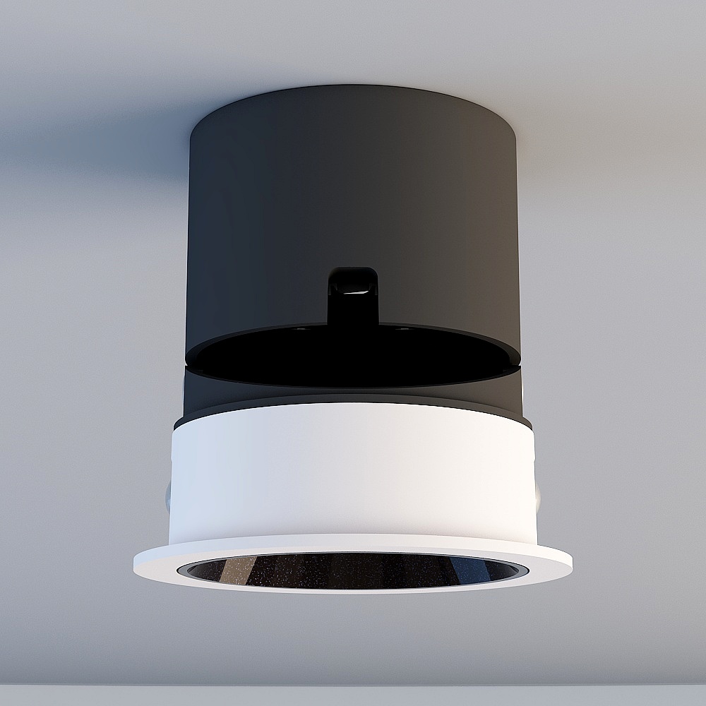 7W Track Light 24° Shadow 1