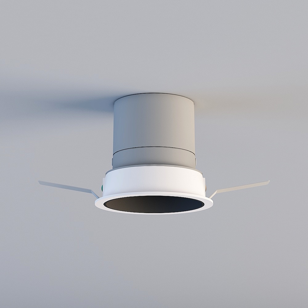 Modern Minimalist Ceiling Embedded Light 3D model