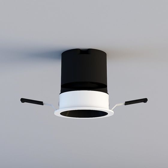 Modern Minimalist Low-Poly Lamp 3D model