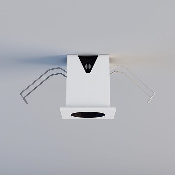 Stylish Ceiling Light 3D model for Modern Interiors