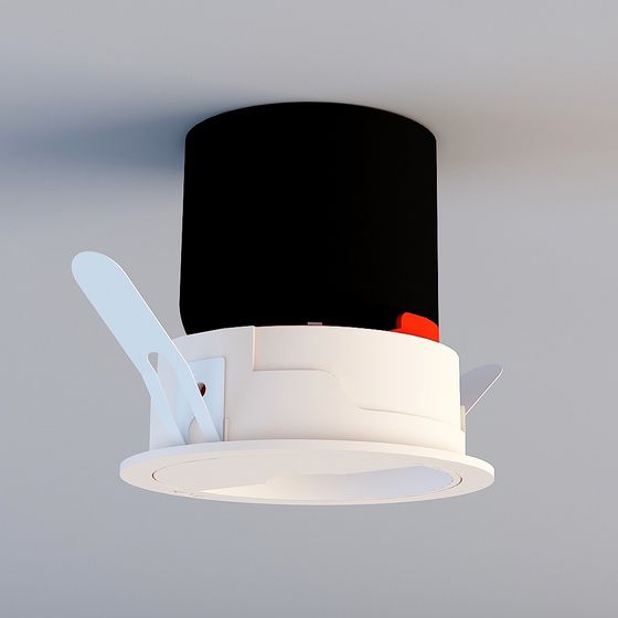 Modern Minimalist Low-Poly Lamp 3D model