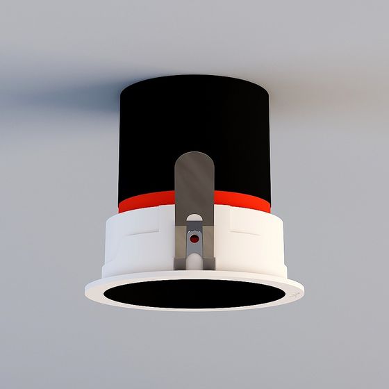 Industrial Pendant Light 3D model