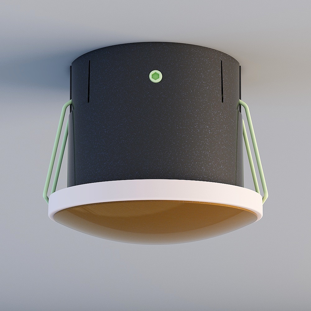 Elegant Low-Poly Table Lamp 3D model