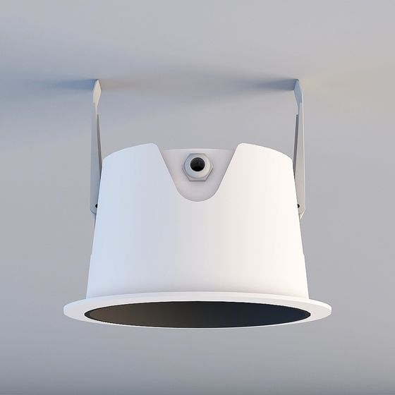 Minimalist Ceiling Recessed Light 3D model