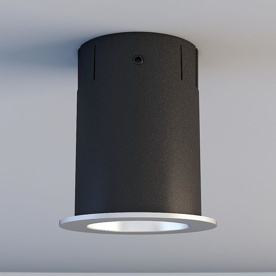 Stylish Modern Ceiling Light 3D model