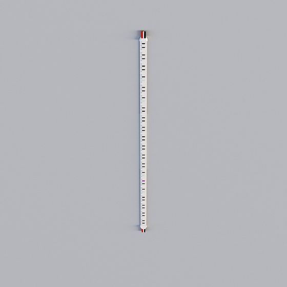 Stylish Thermometer 3D model for Creative Projects