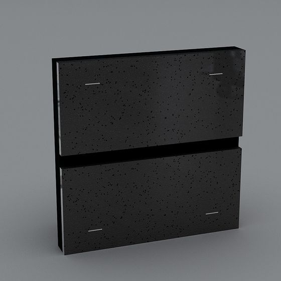 Urban Window 3D model - Low Polygon Architecture