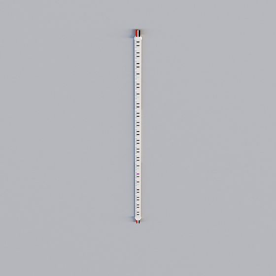 Realistic Thermometer 3D model