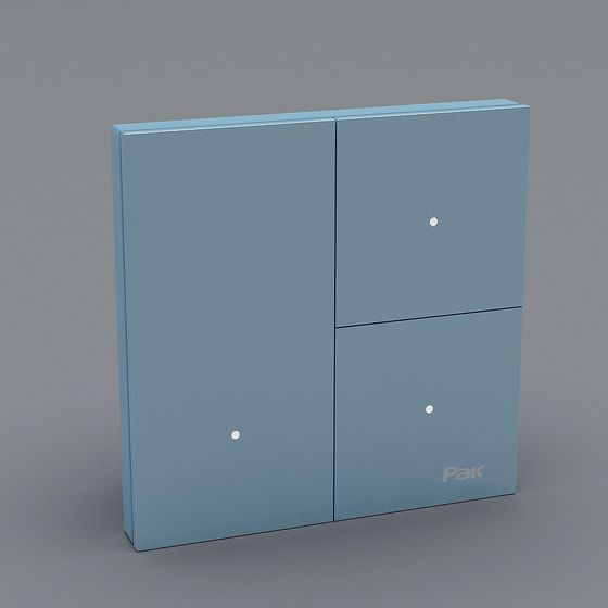 Pak Storage Cabinet 3D model