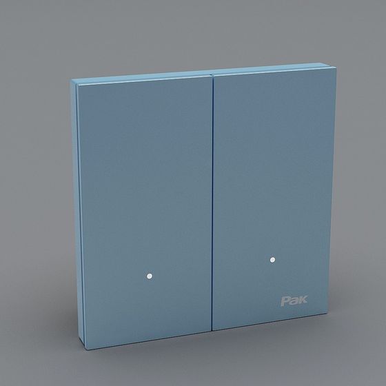 Stylish Pak Storage Cabinet 3D model