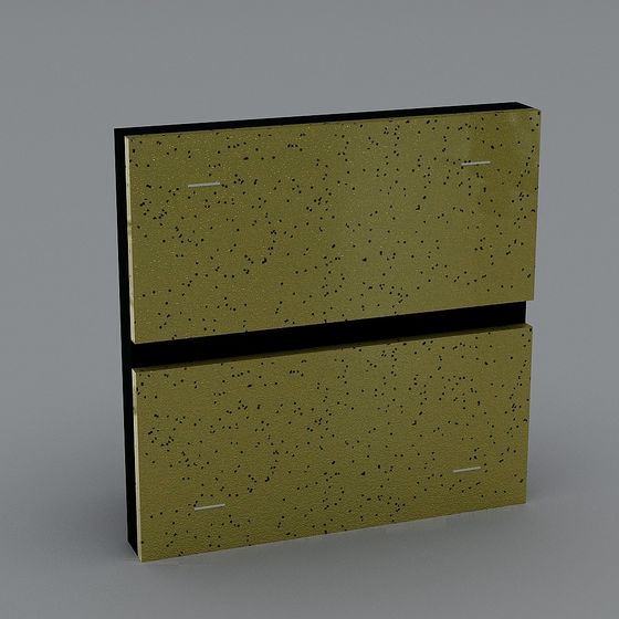 Urban Green Wall 3D model