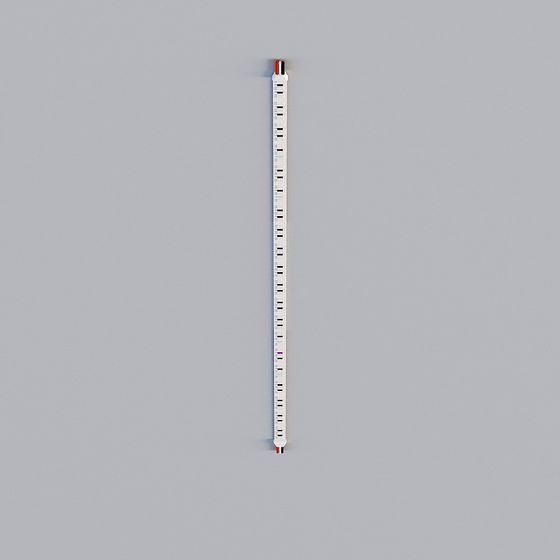Elegant Thermometer 3D Model for Creative Projects