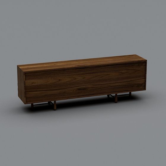 Mid-Century Modern Sideboard 3D model