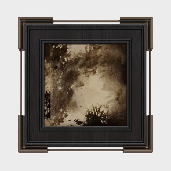 Vintage Picture Frame 3D model