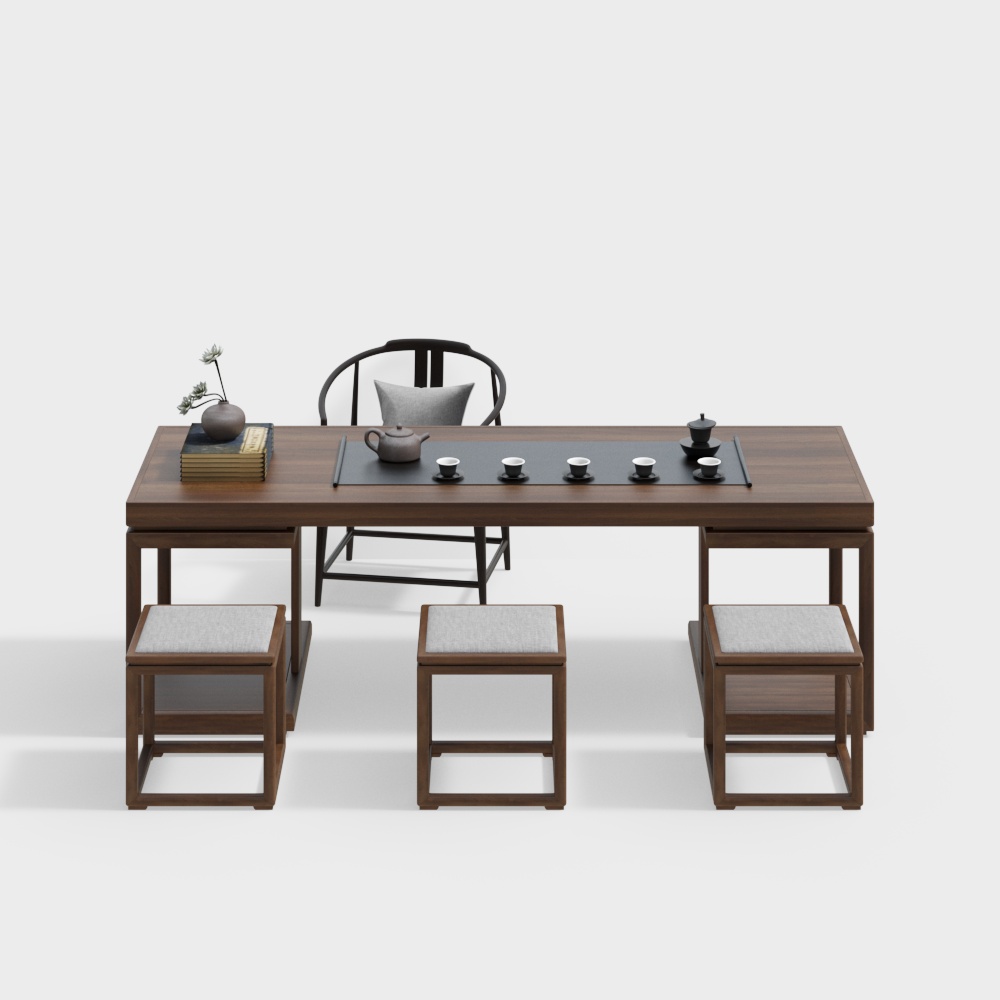 Bộ bàn ghế kiểu Trung Quốc hiện đại