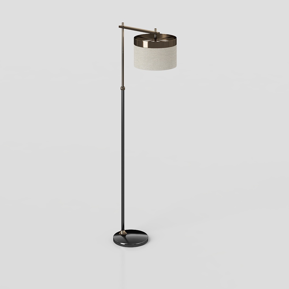 Minimalist Floor Lamp with Wabi-Sabi Style