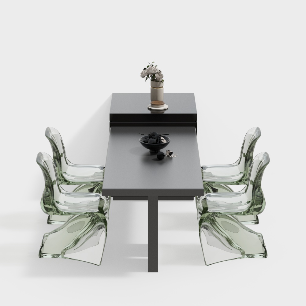 Modern French Dining Set