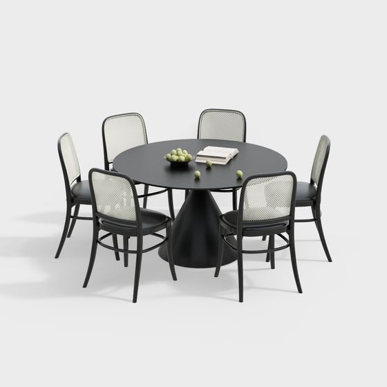 ヨーロッパ田舎風ダイニングテーブルセット