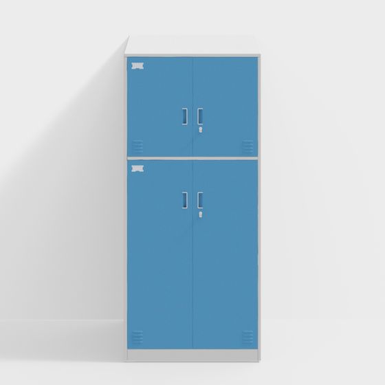 Modern Campus Locker 3D model
