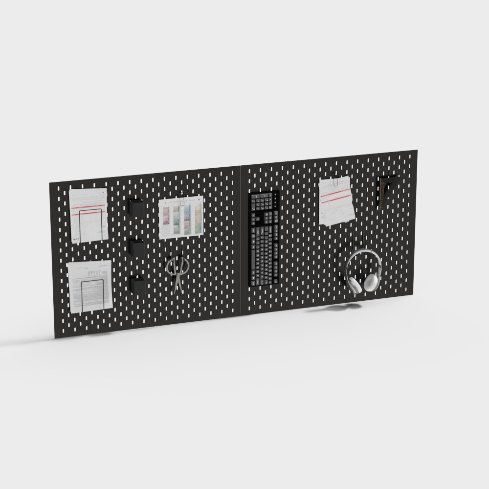 Industrial Style Decorative Perforated Board