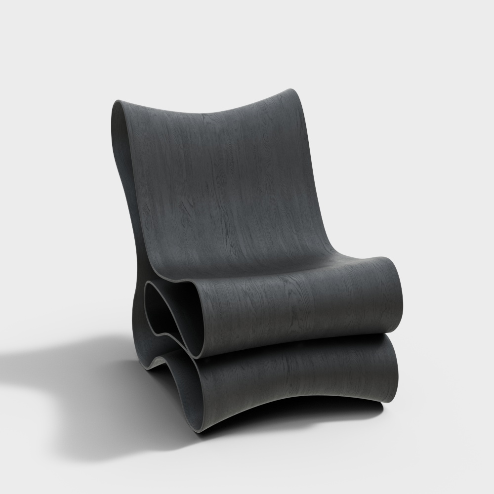 Modern Avant-Garde Backrest Chair