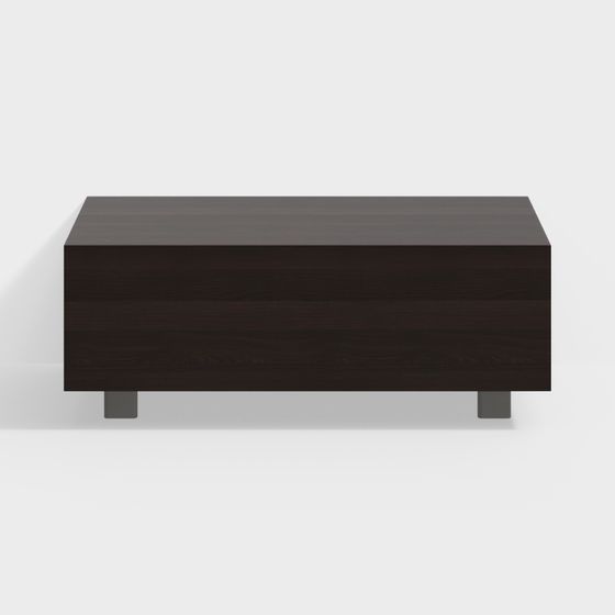 Urban Low-Poly Coffee Table 3D model