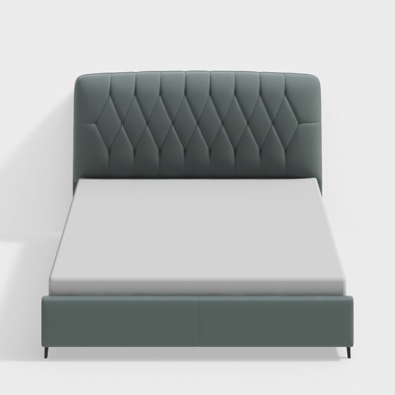 現代輕奢雙人床