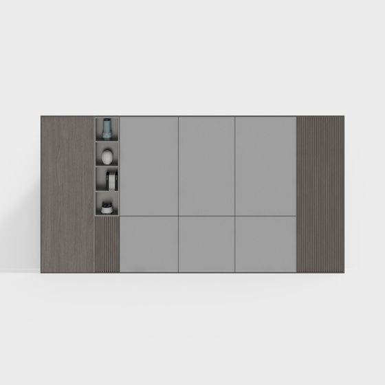 City Window 3D Model - Modern Minimalist Design