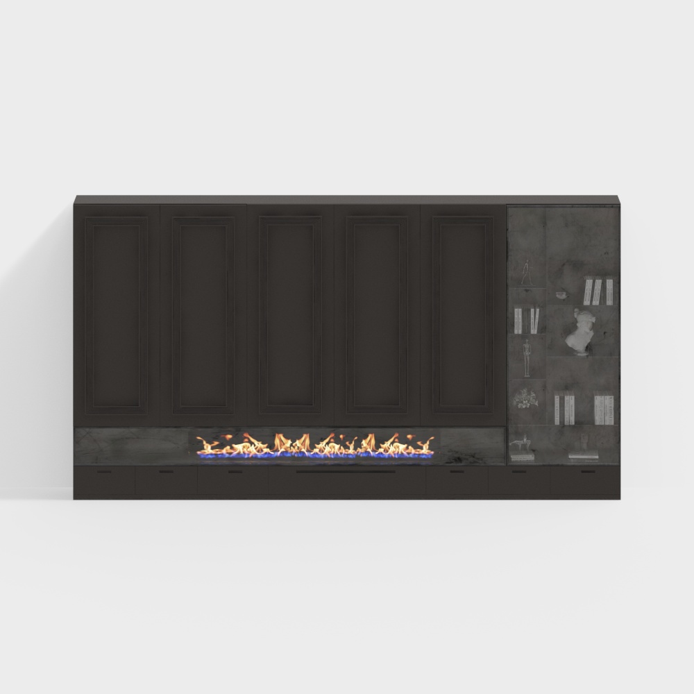 歐式風格背景牆