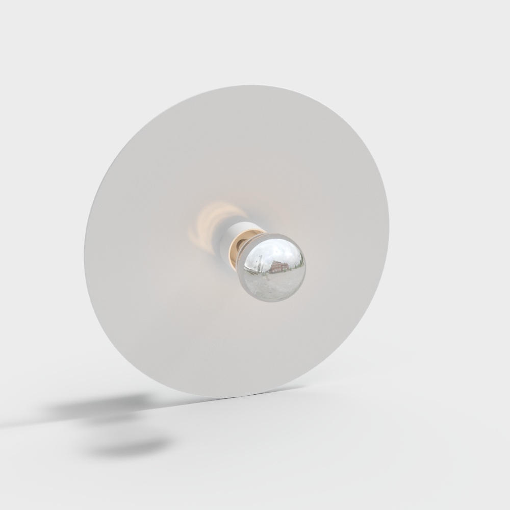 Elegant Low-Poly Lighting 3D Model