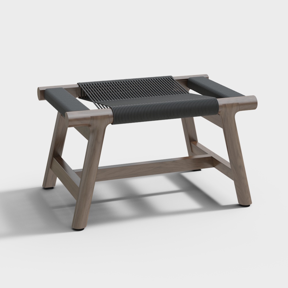 A quaint ancient stool