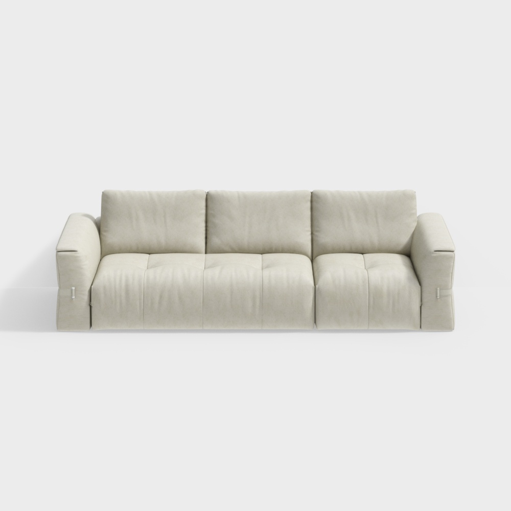 2.9m Cream Model Rhine Series BSNYS2972 Sofa