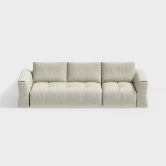 Urban Comfort Sofa 3D Model