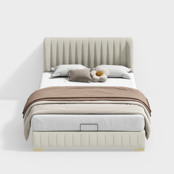Urban Comfort Bed 3D model